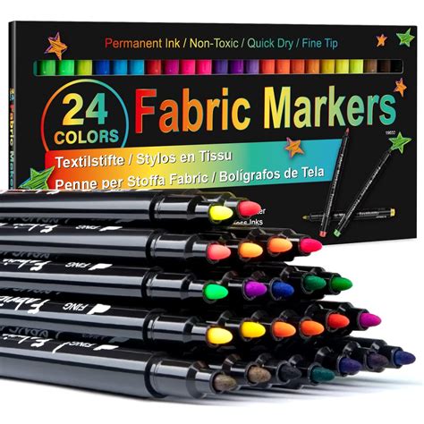 dark metallic fabric marker|permanent fabric marker for clothes.